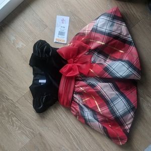 NWT Bonnie Baby Christmas Dress